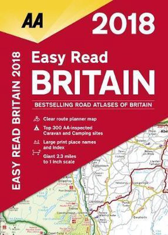 AA Easy Read Atlas Britain - cover