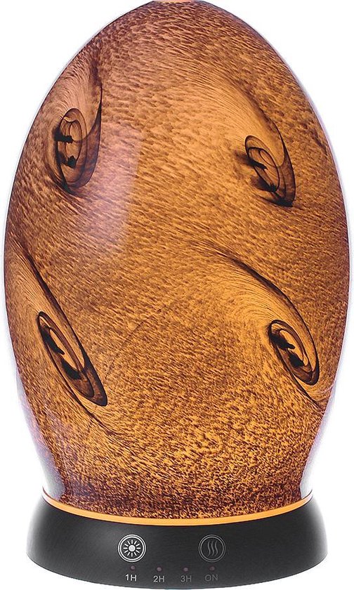 3D Glazen Aroma Diffuser Lucht bevochtiger Aroma Vernevelaar 200ML