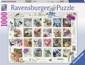 Ravensburger puzzel Postzegelverzameling - Legpuzzel - 1000 stukjes