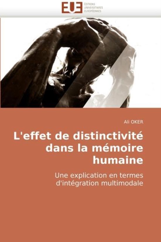 L'effet de distinctivité dans la mémoire humaine - cover