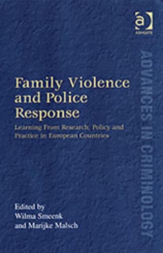 Family Violence And Police Response - cover