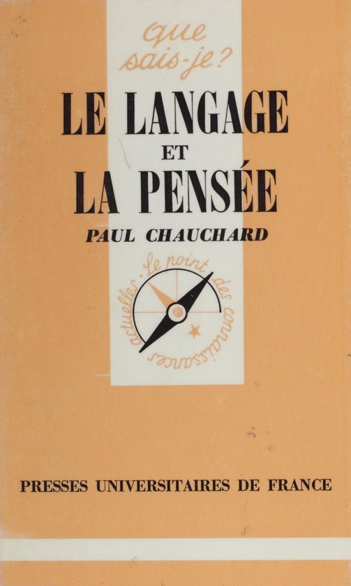 Le Langage et la pensée - cover