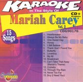 Chartbuster Karaoke: Mariah Carey, Vol. 2 [15 Tracks]