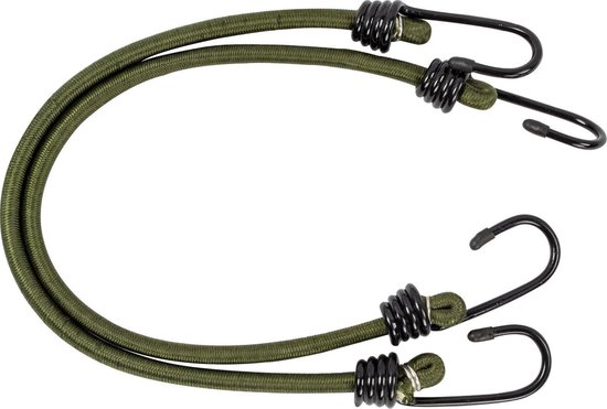 Foto: Highlander bungee olive 8mm 45cm 2stuks