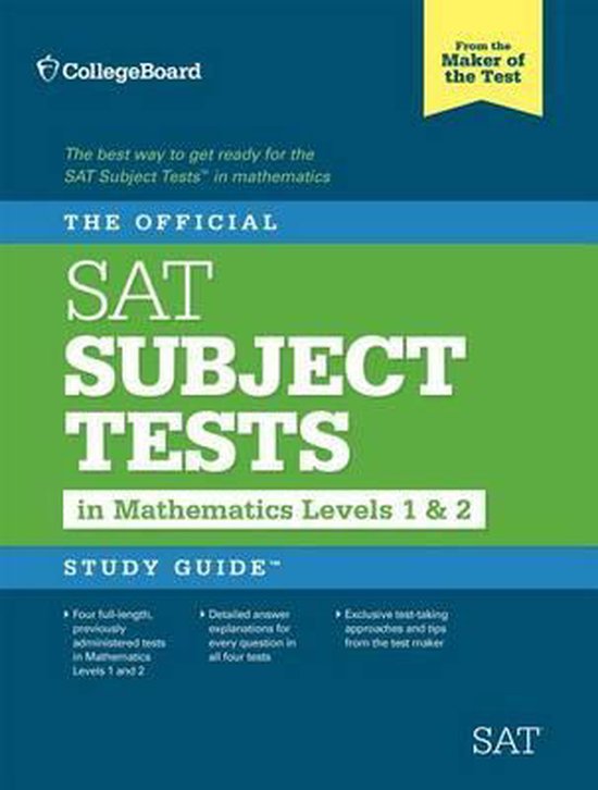 Official SAT Subject Tests In Mathematic - cover