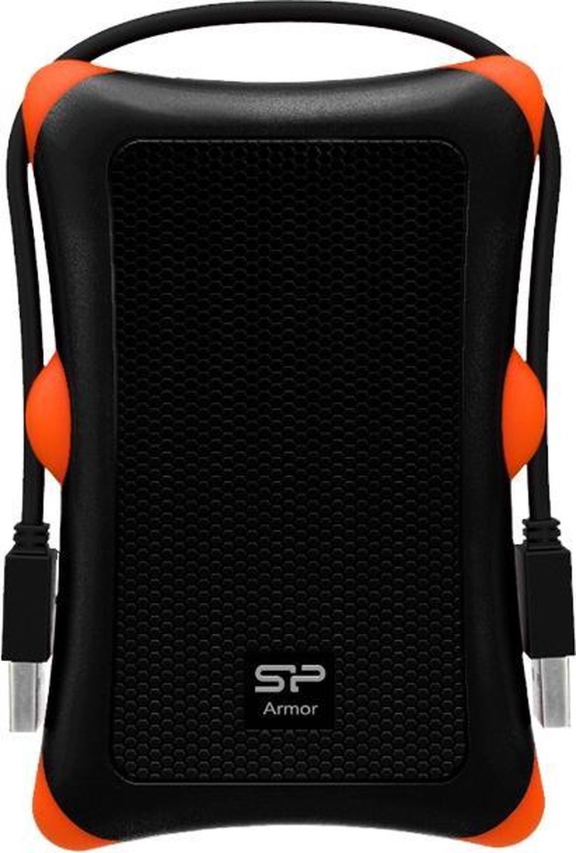 Silicon Power Armor A30 HDD-/SSD-behuizing Zwart, Oranje