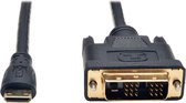 Tripp Lite P566-010-MINI video kabel adapter 3,05 m DVI-D Mini-HDMI Zwart