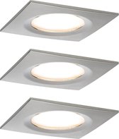 Paulmann Led Coin inbouwset 3x6,8W IP44 ijzer dim 93890