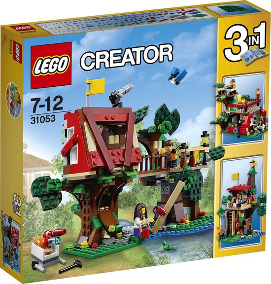 LEGO Creator Les aventures dans la cabane dans l'arbre | bol.com