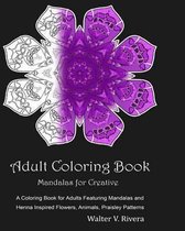Adult Coloring Book Mandalas for Ceative