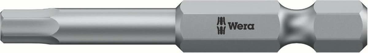 Wera 1/4 hex-plus inbus bit met boring - 6.0 x 89mm