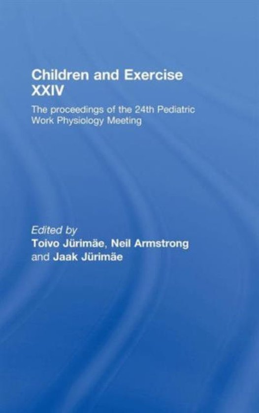 Children and Exercise XXIV - cover