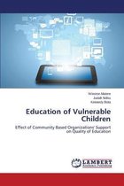 Omslag Education of Vulnerable Children