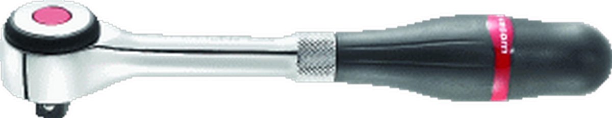"""FACO ratel v/doppen, 251x41mm, (inch) 1/2"""", omkeerbaar"""