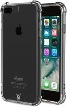 Hoesje Transparant voor Apple iPhone 8 Plus, iPhone 8 Plus Siliconen Shock Proof Hoesje Case met Versterkte rand, Cover iPhone 8 Plus, Doorzichtig Gel TPU Hoesje Backcover
