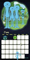 Rick and Morty Official 2018 Calendar - Square Wall Format