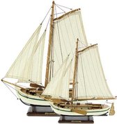 Lemsteraak Zeilschip 34 cm - Houten Scheepsmodel
