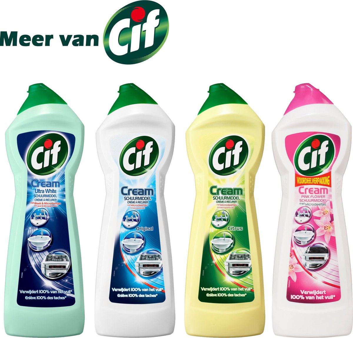 bol.com | Cif Cream Ultra White schuurmiddel