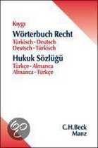 Wörterbuch Recht Türkisch-Deutsch / Deutsch-Türkisch