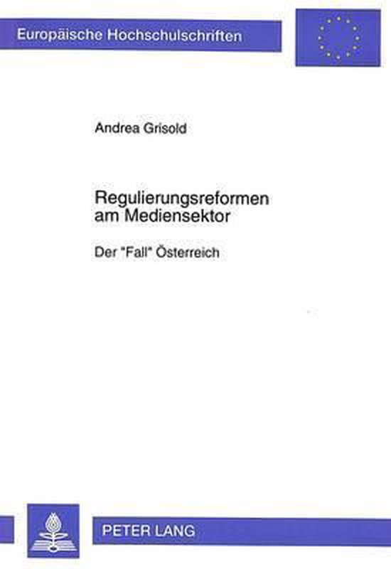 Regulierungsreformen am Mediensektor - cover