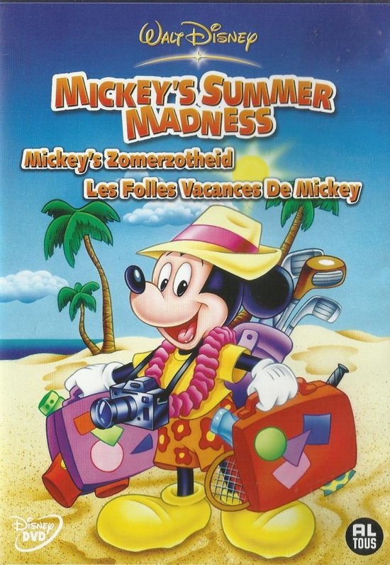 Cover van de film 'Mickey's Zomerzotheid'