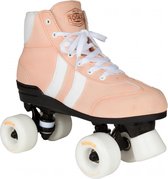 Rookie Authentic V2 Rollerskate in Roze met Wit (2018 Model)