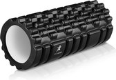 Foam roller - Zwart – 33cm – Yoga Grid Foam Roller -  Fitness – Yoga – Pilates – Fascia - Inclusief GRATIS verzending! - Siston Sport