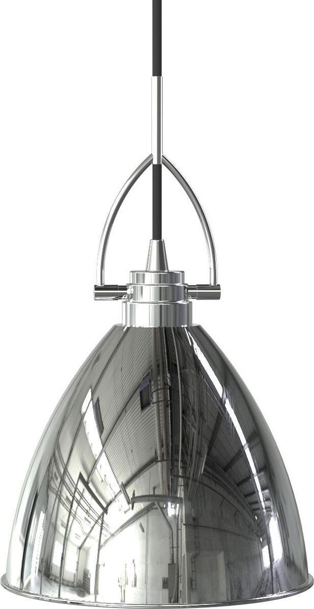 Design Forest Hanglamp - Metaal - Ø19,5 x 33 cm - Chromekleurig