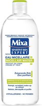 Mixa Micellair Water Gezicht en Ogen Zuiverende Zink - Gemengde tot Vette Gevoelige Huid - 400 ml - Micel