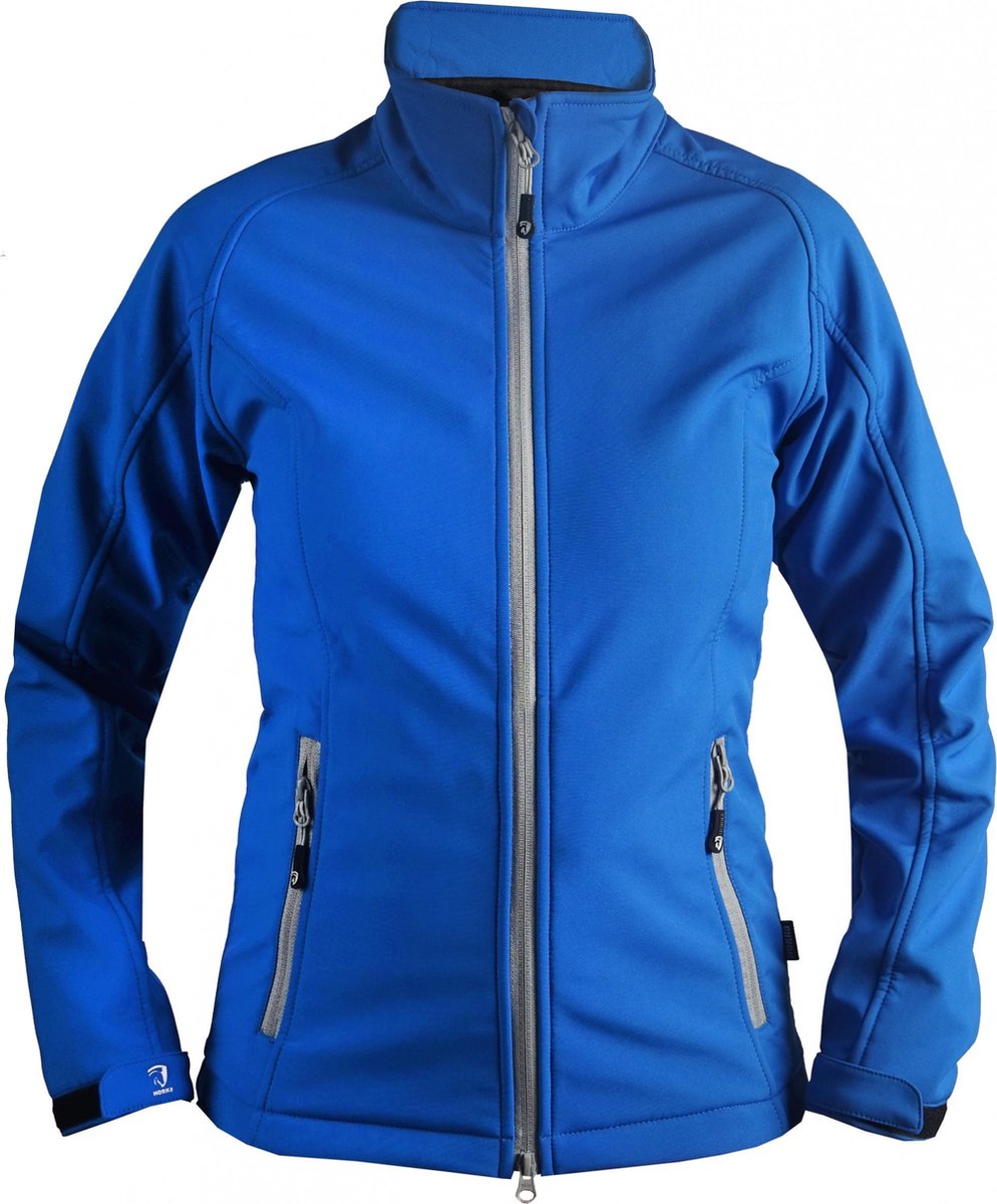 Horka Softshelljas Silhouette Junior Royal Blauw