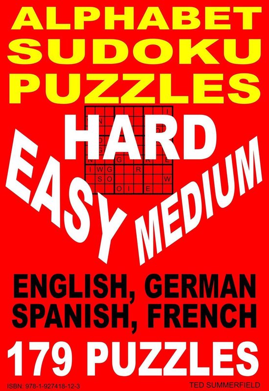 Puzzles 16 - Alphabet Sudoku Puzzles - cover