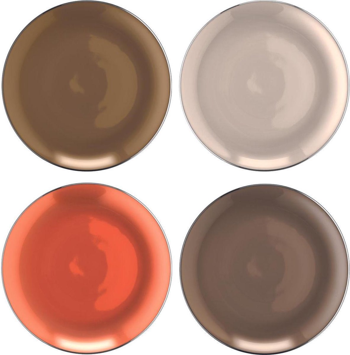 l-s-a-polka-bord-porselein-9-5-cm-set-van-4-stuks-assorti-bol