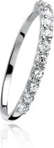 ZINZI ring ZIR827 - Zilver 925 - Zirkonia