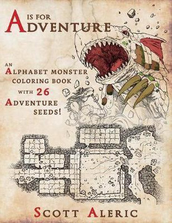 Color Your Own Adventure- A is for Adventure - cover