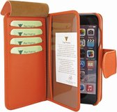 Piel Frama iPhone 8 / 7 Plus WalletMagnum Orange