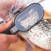 Grattoir à écailles de poisson - Couteau à viscère pratique et plateau d'égouttement