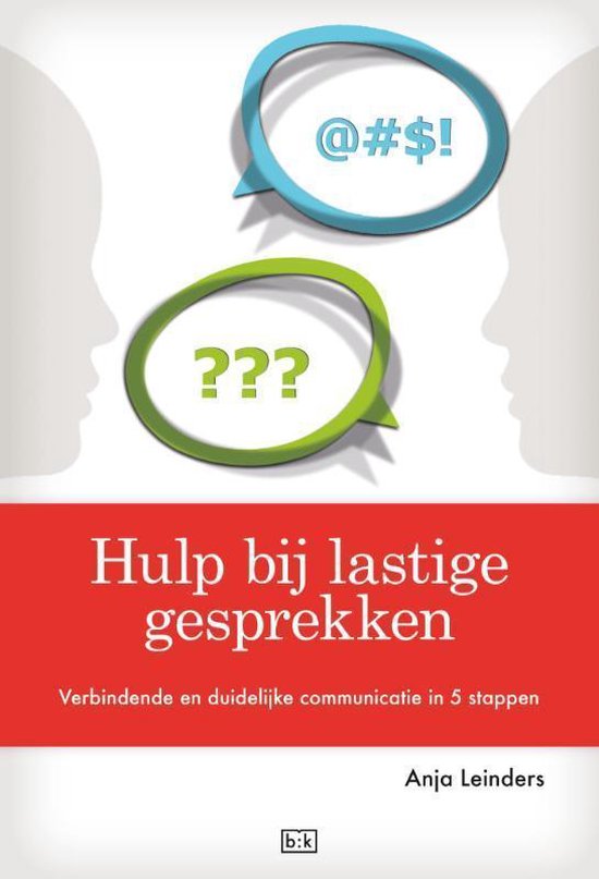 Cover van het boek 'Hulp bij lastige gesprekken'