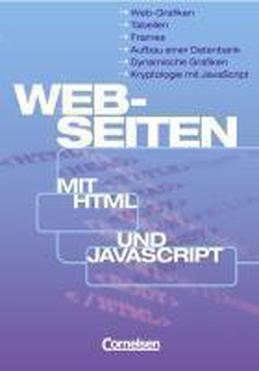 Omslag van Web-Seiten mit HTML und JavaScript