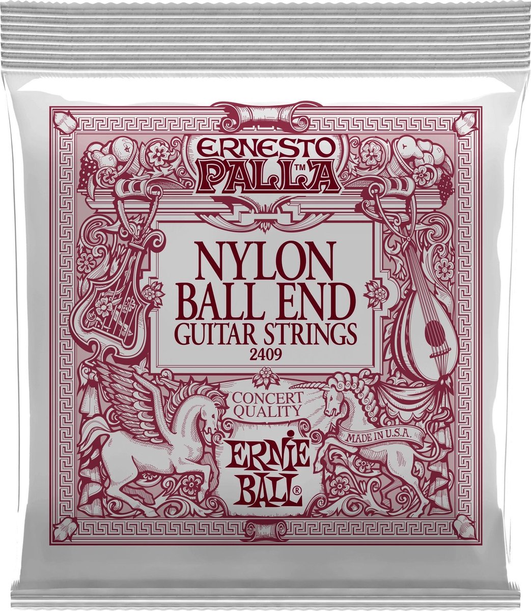 Ernie Ball P02409 snaar voor muziekinstrumenten Gitaar Nylon Akoestisch 6 stuk(s)