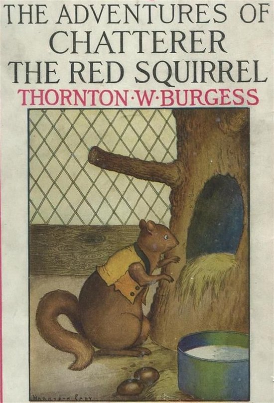 The Adventures of Chatterer the Red Squirrel - cover
