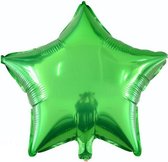 Folieballon Ster groen 45x45 cm