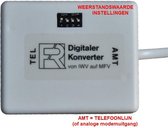 REINER Digital PRO PULS-TOON-CONVERTER voor DRAAISCHIJF-TELEFOONS of PULS-KIEZENDE TELEFOONS