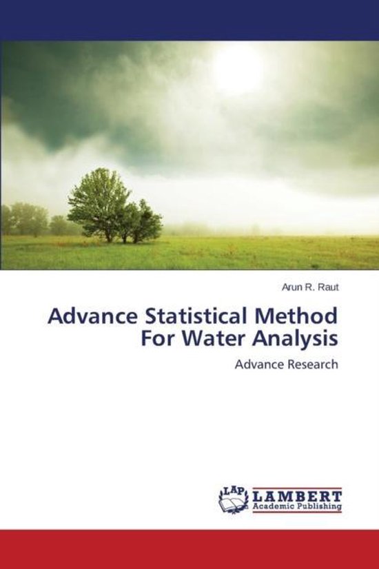 Advance Statistical Method For Water Analysis | 9783659748905 | Arun R ...