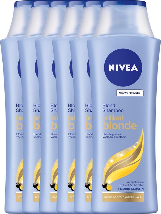 NIVEA Blonde Gloss - 250 ml - Shampoo | bol.com