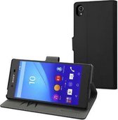 muvit Sony Xperia Z3+ Wallet Stand Case with 3 cardslots Black