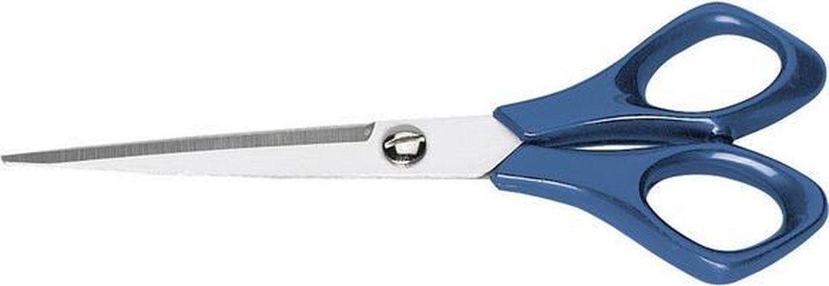 Schaar Alco 16cm blauw roestvrijstaal