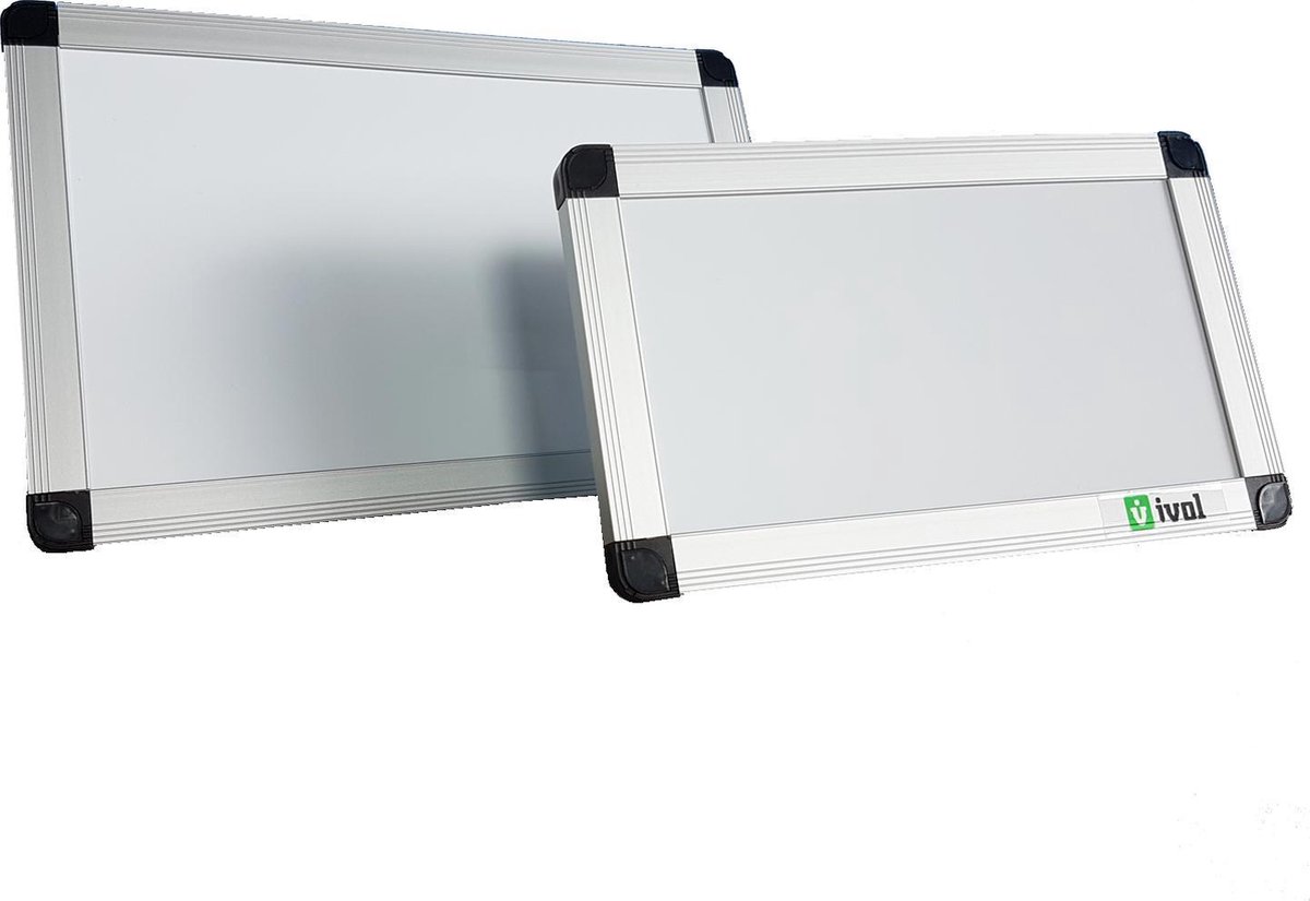IVOL Magneethoudend Desk whiteboard 20 x 30 cm met inklapbare steun | bol .com