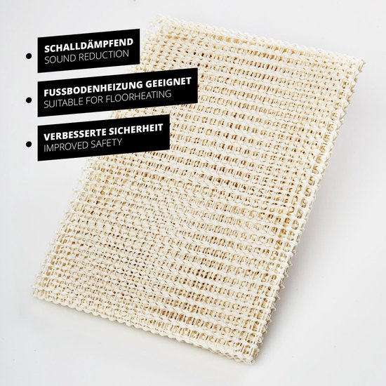 Lumaland - Sous-tapis antidérapant - Tapis antidérapant pour sous tapis / tapis empêche de glisser - Disponible en différentes tailles - 60 x 100