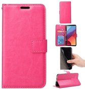 Motorola Moto G5S Plus portemonnee hoesje - roze