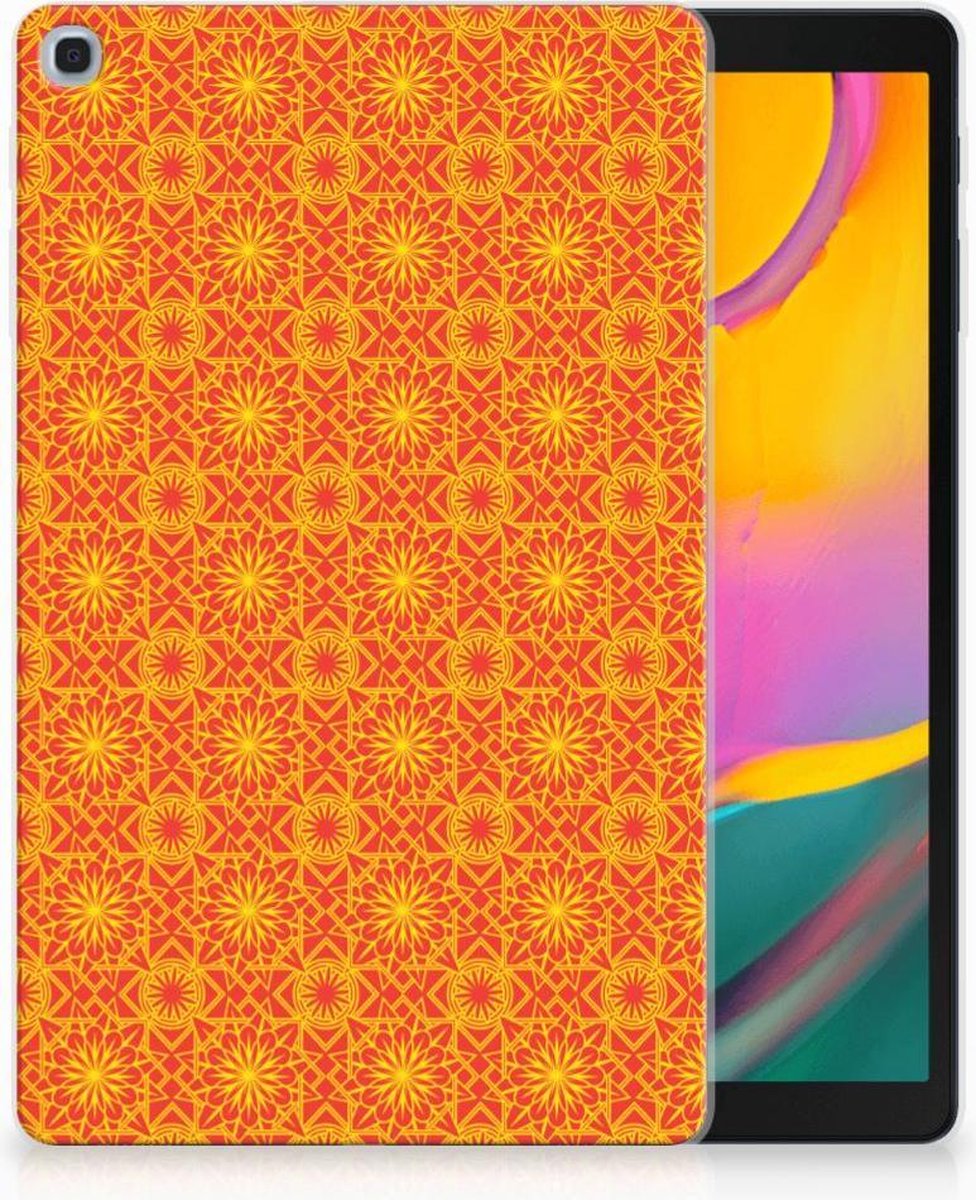 Samsung Galaxy Tab A 10.1 (2019) Hippe Hoes Batik Oranje